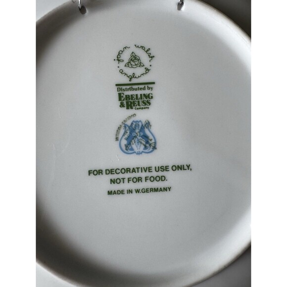 1966 Joan Walsh Anglund September plate West Germany 7.75” Bride & Groom wedding - Picture 4 of 5